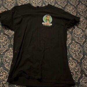 Gildan Black Tee with Colorful Graphic